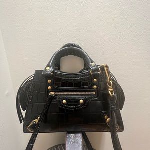 Balenciaga Neo Mini Croc -crossbody or carry on your hand